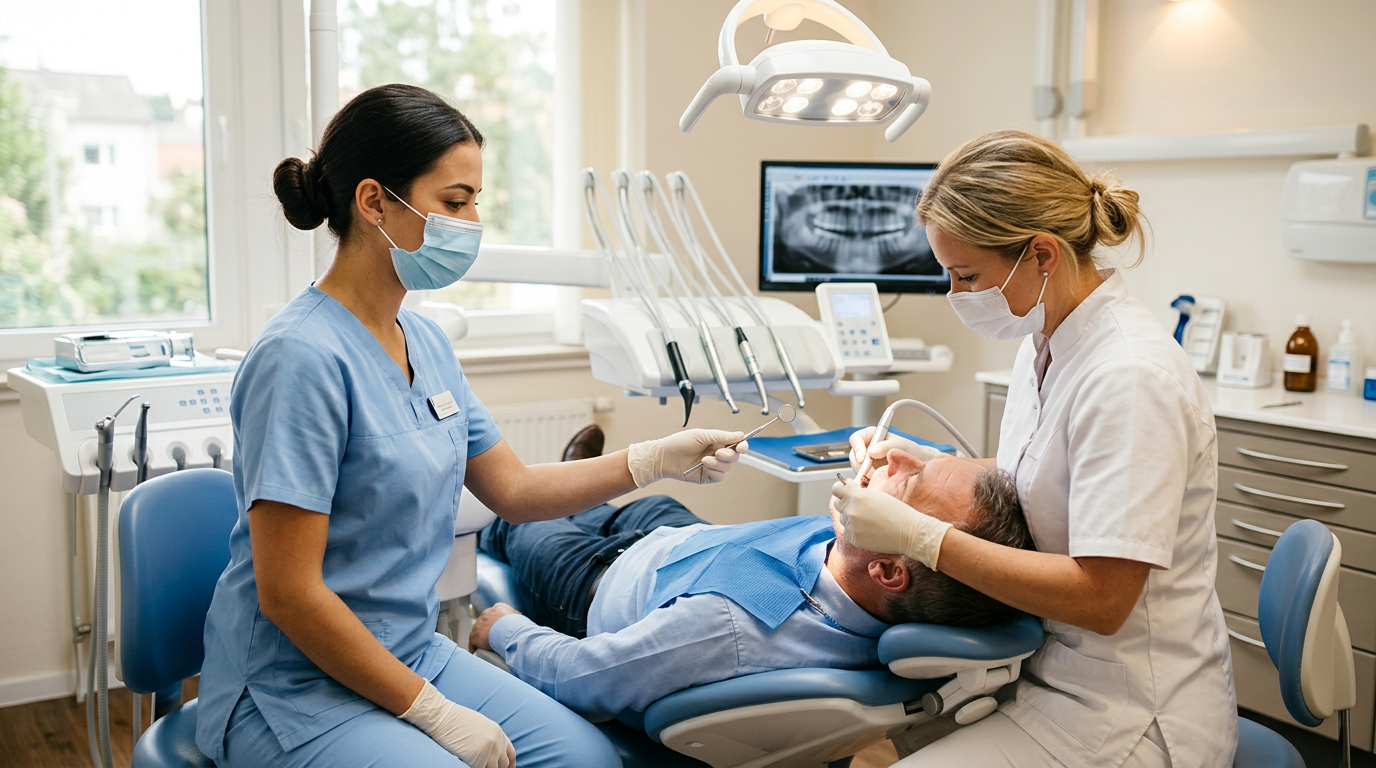 Dental nurse in practice